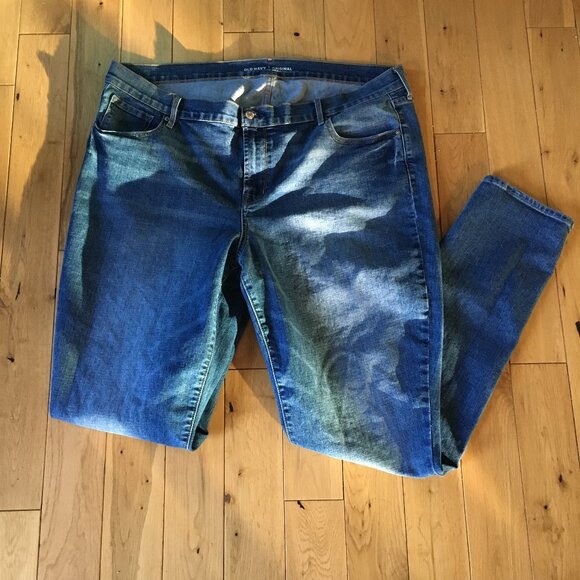 Old Navy Original High Rise Denim Jeans 18 Tall - Picture 4 of 16